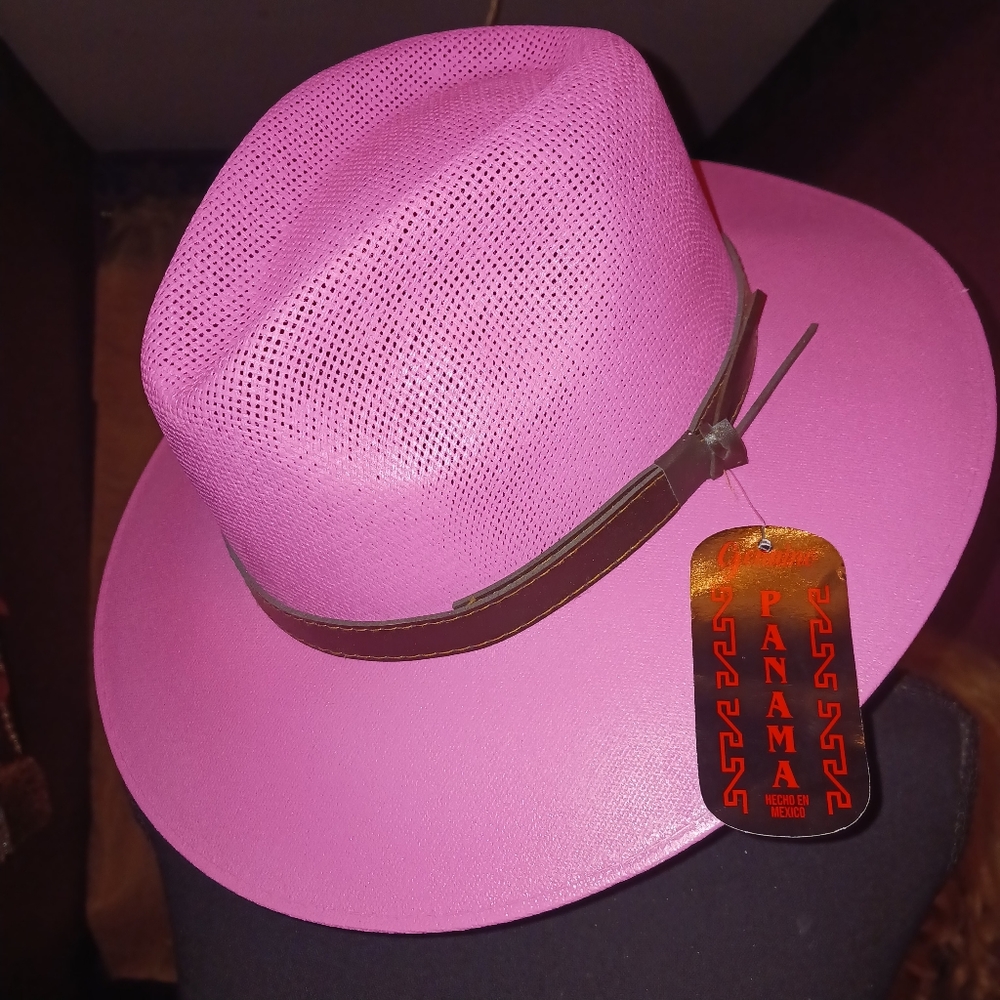 Panama Toquilla Straw Hat Made With Palm Tree Fibers L